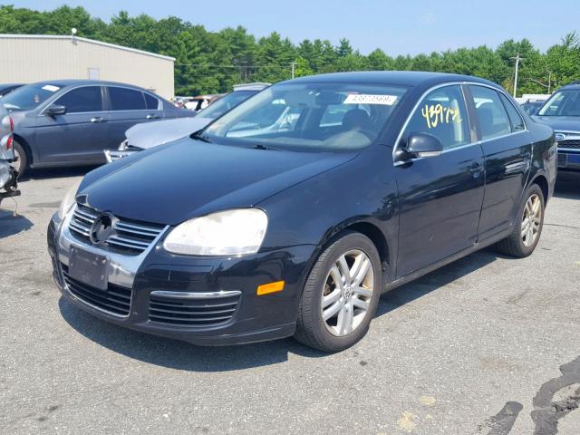 3VWRG71K07M026551 - 2007 VOLKSWAGEN JETTA 2.5 BLACK photo 2