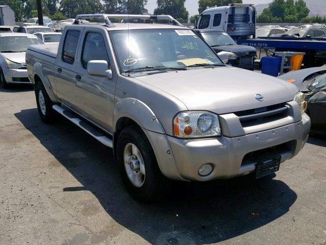 1N6ED29Y52C358532 - 2002 NISSAN FRONTIER C GRAY photo 1