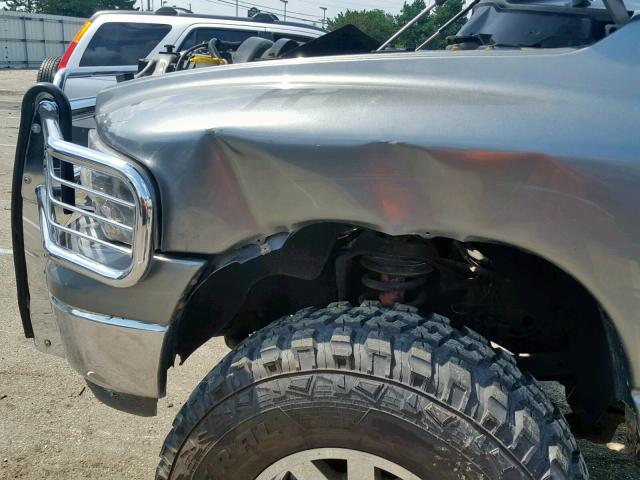 3D7KS28CX5G744274 - 2005 DODGE RAM 2500 S ნაცრისფერი ფოტო 9