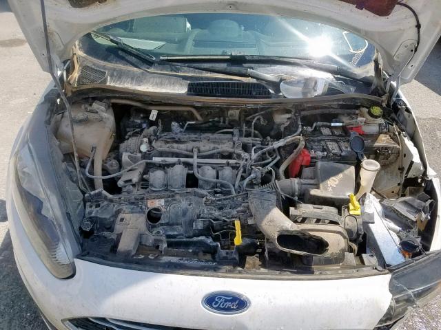 3FADP4AJ3JM144111 - 2018 FORD FIESTA S WHITE photo 7