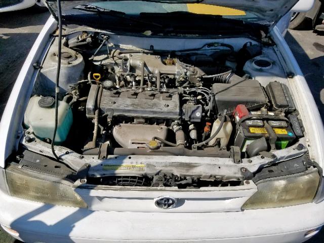 1NXBB02E5TZ483649 - 1996 TOYOTA COROLLA DX WHITE photo 7