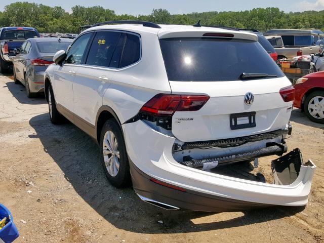 3VV2B7AX2KM096478 - 2019 VOLKSWAGEN TIGUAN SE WHITE photo 3