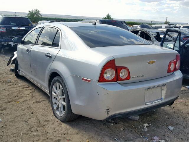 1G1ZE5E78BF141726 - 2011 CHEVROLET MALIBU LTZ ვერცხლისფერი ფოტო 3