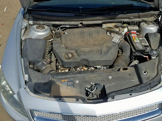 1G1ZE5E78BF141726 - 2011 CHEVROLET MALIBU LTZ ვერცხლისფერი ფოტო 7