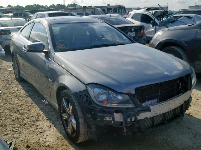 WDDGJ4HB9CF777258 - 2012 MERCEDES-BENZ C 250 GRAY photo 1