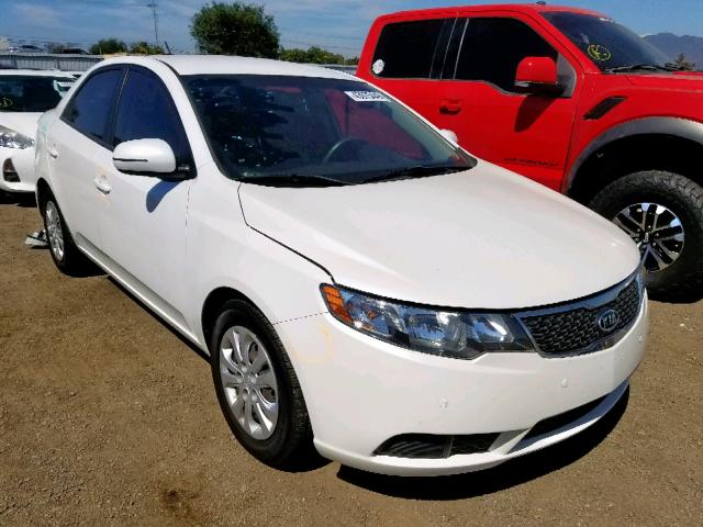 KNAFU4A21B5892493 - 2011 KIA FORTE EX WHITE photo 1