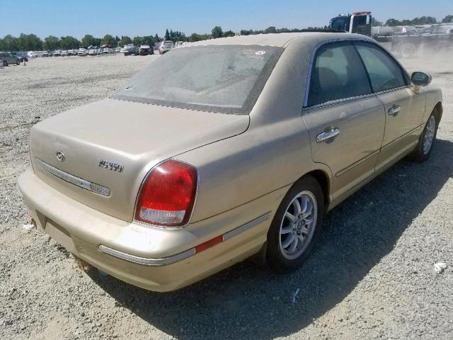 KMHFU45E22A183047 - 2002 HYUNDAI XG 350 GOLD photo 4