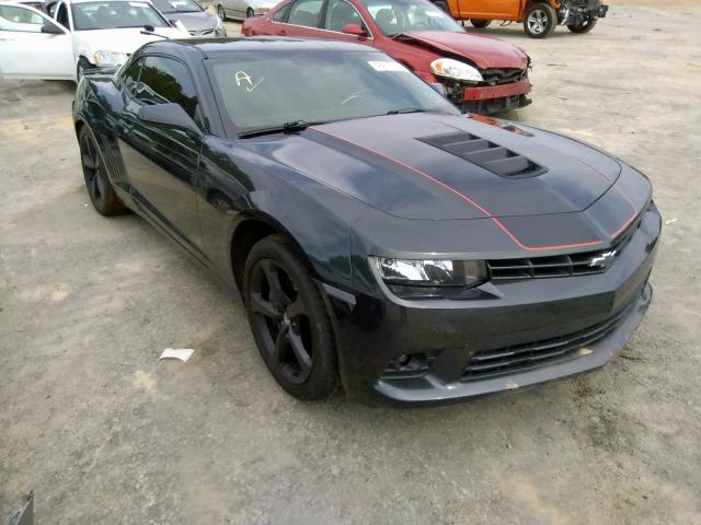 2G1FS1EW0E9291192 - 2014 CHEVROLET CAMARO SS CHARCOAL photo 1