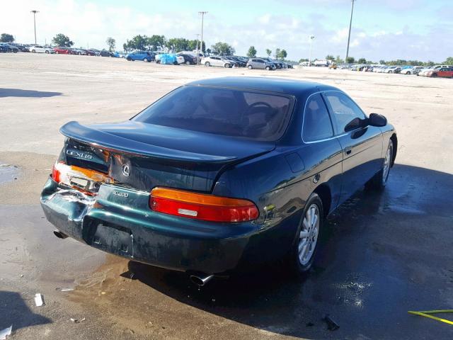 JT8UZ30CXR0039287 - 1994 LEXUS SC 400 GREEN photo 4