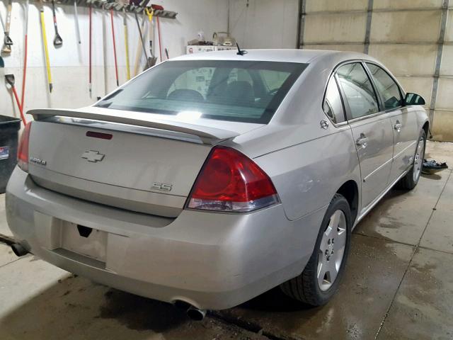 2G1WD58CX69191508 - 2006 CHEVROLET IMPALA SUP 银色 照片 4