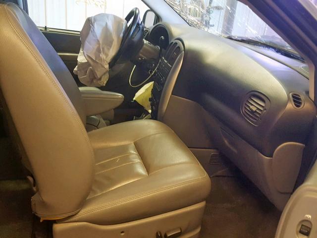 2A4GP54L86R783072 - 2006 CHRYSLER TOWN & COU BLUE photo 5