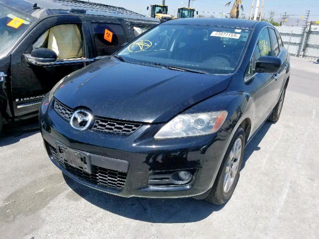 JM3ER29L980205548 - 2008 MAZDA CX-7 BLACK photo 2