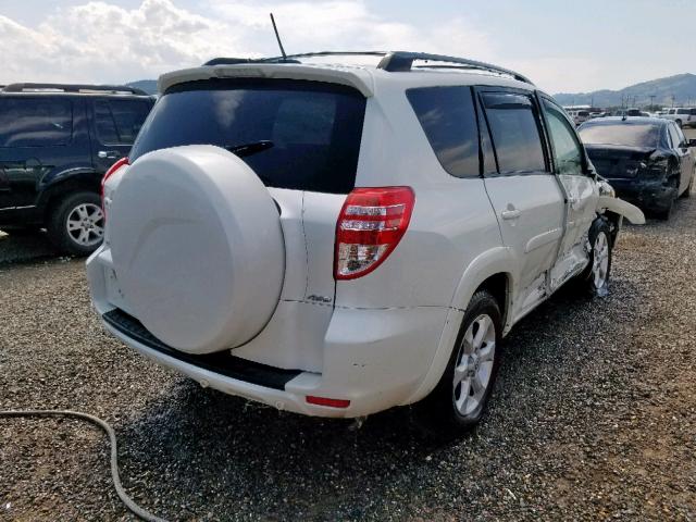 JTMDF4DV8A5021101 - 2010 TOYOTA RAV4 LIMIT WHITE photo 4