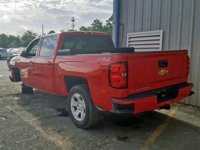 3GCUKREC0HG425714 - 2017 CHEVROLET SILVERADO RED photo 3