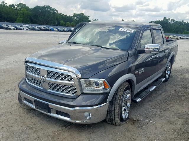 1C6RR6NTXES221868 - 2014 RAM 1500 LARAM GRAY photo 2