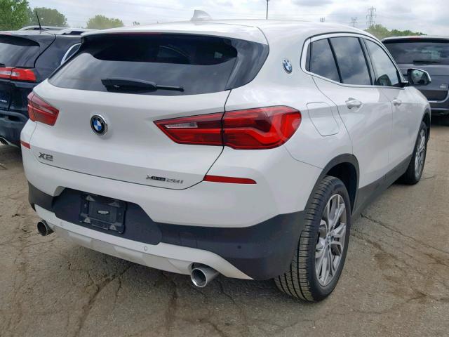 WBXYJ5C31JEF73163 - 2018 BMW X2 XDRIVE2 WHITE photo 4