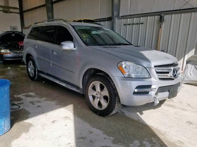 4JGBF7BE8CA773401 - 2012 MERCEDES-BENZ GL 450 4MA SILVER photo 1