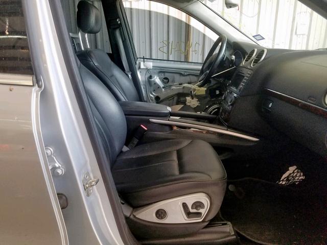 4JGBF7BE8CA773401 - 2012 MERCEDES-BENZ GL 450 4MA SILVER photo 5