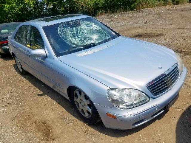 WDBNG75J32A253854 - 2002 MERCEDES-BENZ S 500 BLUE photo 1