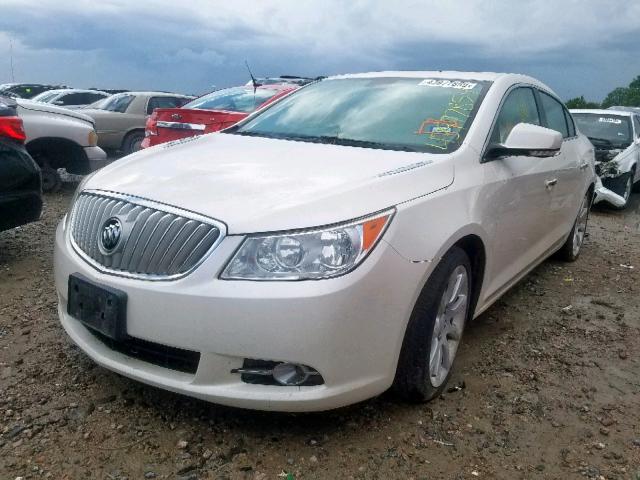 1G4GE5GV9AF189983 - 2010 BUICK LACROSSE C WHITE photo 2