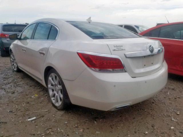 1G4GE5GV9AF189983 - 2010 BUICK LACROSSE C WHITE photo 3