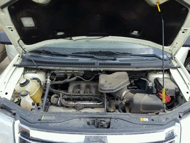 2FMDK36C08BA42432 - 2008 FORD EDGE SE CREAM photo 7