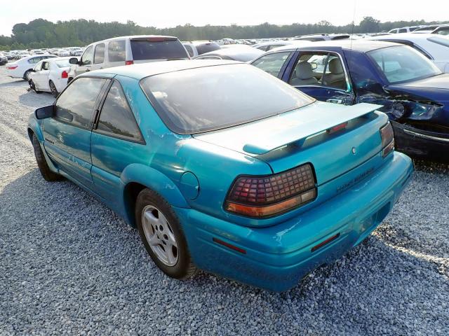 1G2WJ12M7SF235237 - 1995 PONTIAC GRAND PRIX GREEN photo 3