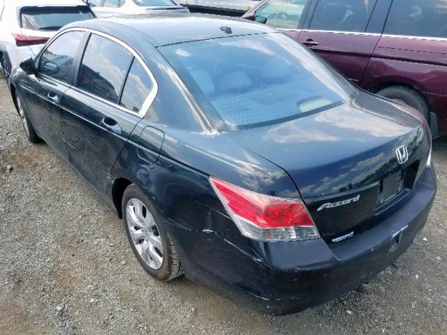 1HGCP26889A073840 - 2009 HONDA ACCORD EXL BLACK photo 3