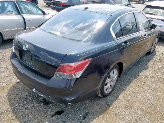 1HGCP26889A073840 - 2009 HONDA ACCORD EXL BLACK photo 4