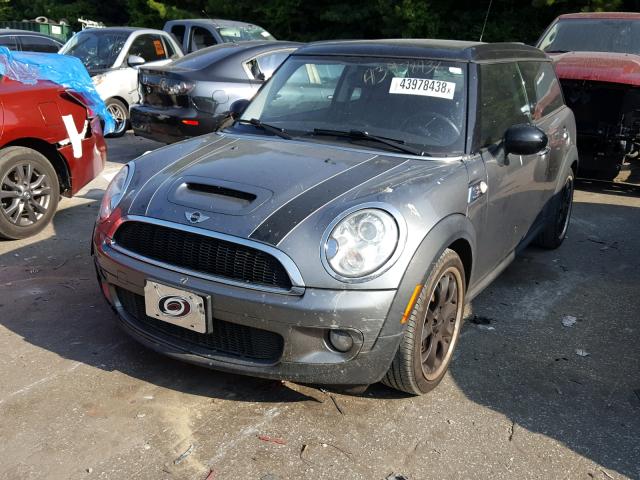 WMWMM3C51ATP75130 - 2010 MINI COOPER S C GRAY photo 2