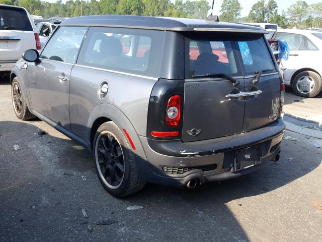 WMWMM3C51ATP75130 - 2010 MINI COOPER S C GRAY photo 3