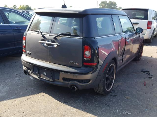 WMWMM3C51ATP75130 - 2010 MINI COOPER S C GRAY photo 4