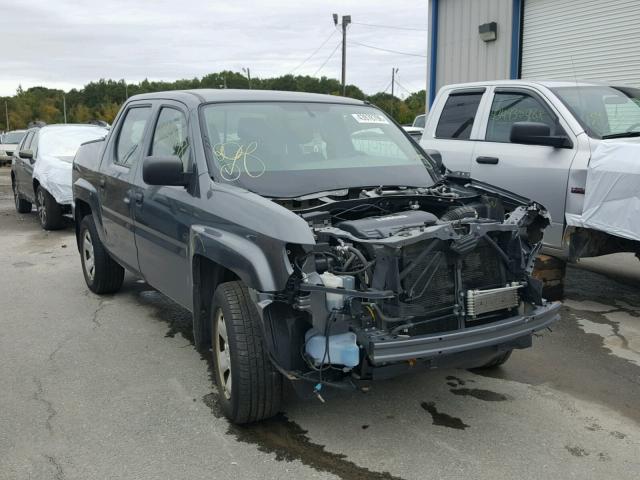 5FPYK1F2XDB013087 - 2013 HONDA RIDGELINE GRAY photo 1