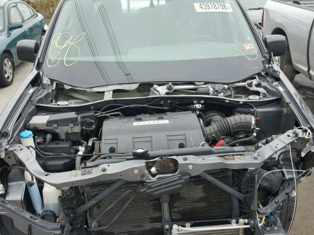 5FPYK1F2XDB013087 - 2013 HONDA RIDGELINE GRAY photo 7