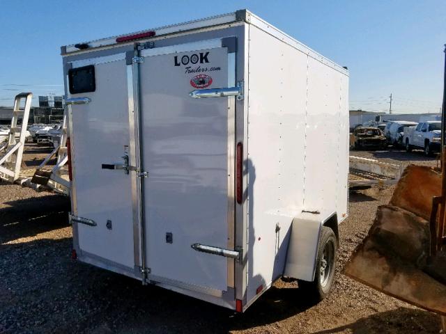 53BLTEA10KF028987 - 2019 UTILITY TRAILER WHITE photo 6