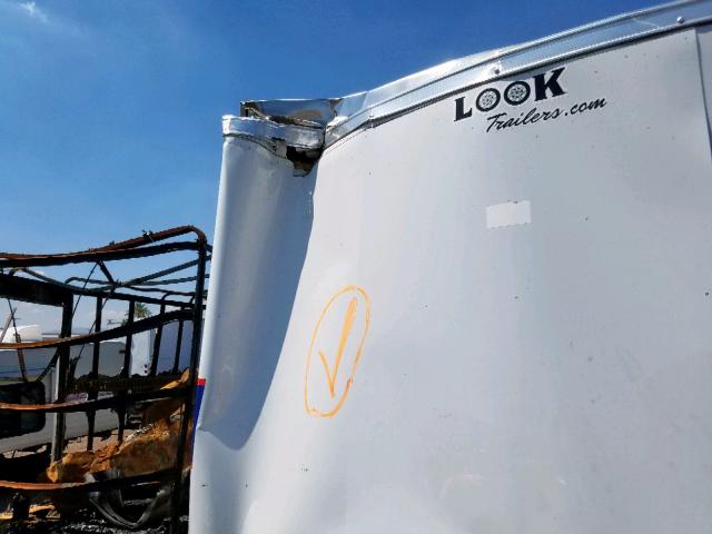 53BLTEA10KF028987 - 2019 UTILITY TRAILER WHITE photo 9