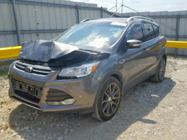 1FMCU0J94EUE20709 - 2014 FORD ESCAPE TIT CHARCOAL photo 2