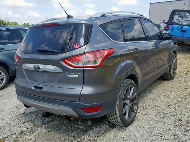 1FMCU0J94EUE20709 - 2014 FORD ESCAPE TIT CHARCOAL photo 4