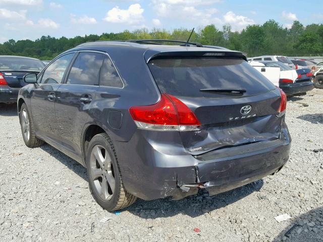 4T3BK11A59U012668 - 2009 TOYOTA VENZA GRAY photo 3