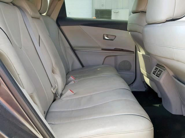 4T3BK11A59U012668 - 2009 TOYOTA VENZA GRAY photo 6