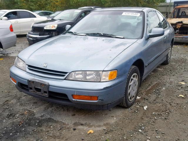 1HGCD7232RA013844 - 1994 HONDA ACCORD LX GREEN photo 2