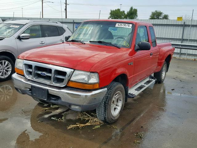 1FTZR15V7YPB34501 - 2000 FORD RANGER SUP RED photo 2