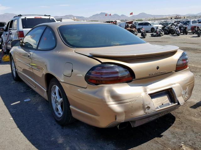 1G2WP12KXXF235091 - 1999 PONTIAC GRAND PRIX GOLD photo 3