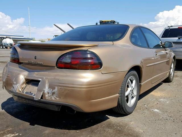 1G2WP12KXXF235091 - 1999 PONTIAC GRAND PRIX GOLD photo 4