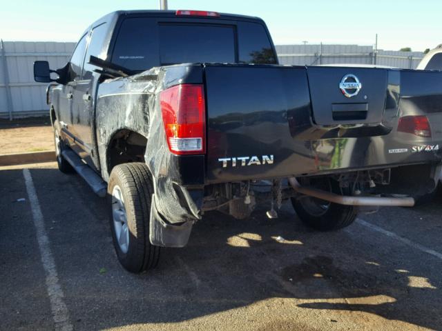 1N6BA0EC9CN325419 - 2012 NISSAN TITAN S BLACK photo 3