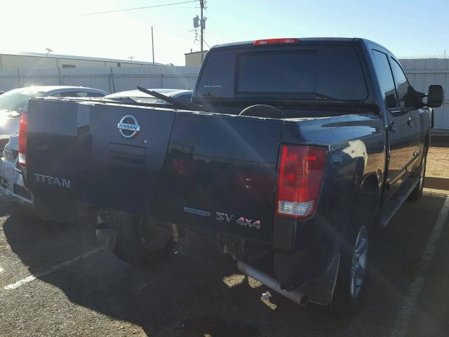 1N6BA0EC9CN325419 - 2012 NISSAN TITAN S BLACK photo 4