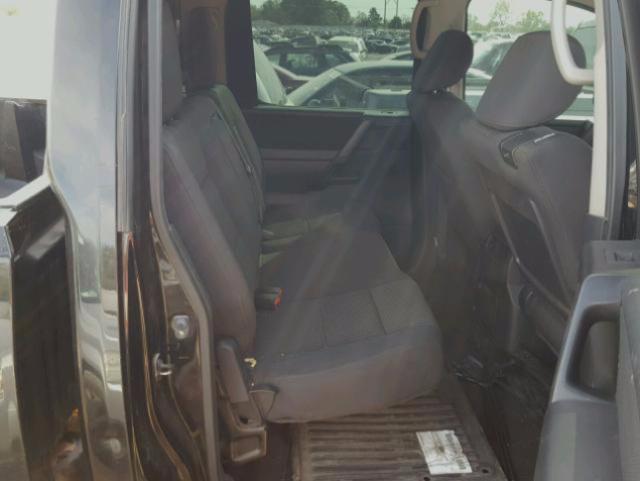 1N6BA0EC9CN325419 - 2012 NISSAN TITAN S BLACK photo 6