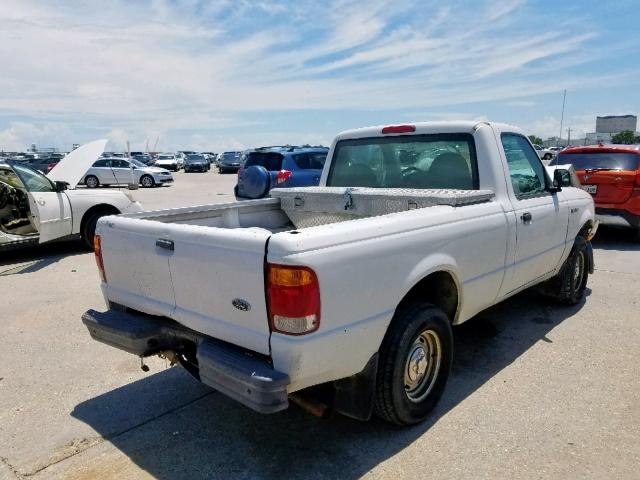 1FTYR10C5WUC58010 - 1998 FORD RANGER WHITE photo 4