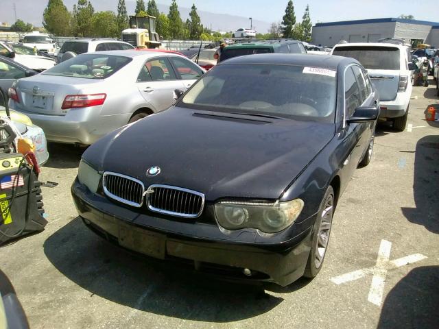 WBAGL63492DP54644 - 2002 BMW 745 I BLACK photo 2