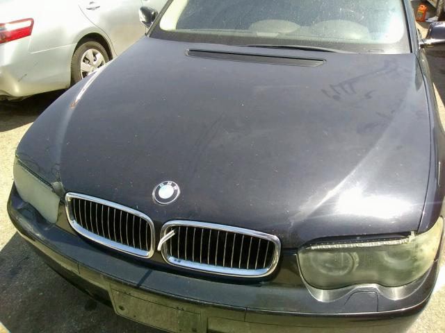 WBAGL63492DP54644 - 2002 BMW 745 I BLACK photo 7
